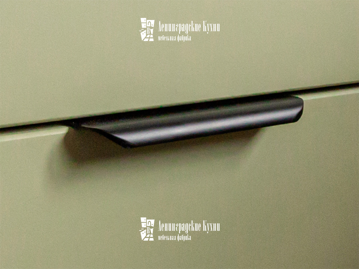 Кухня Токсово зеленая из МДФ, фото